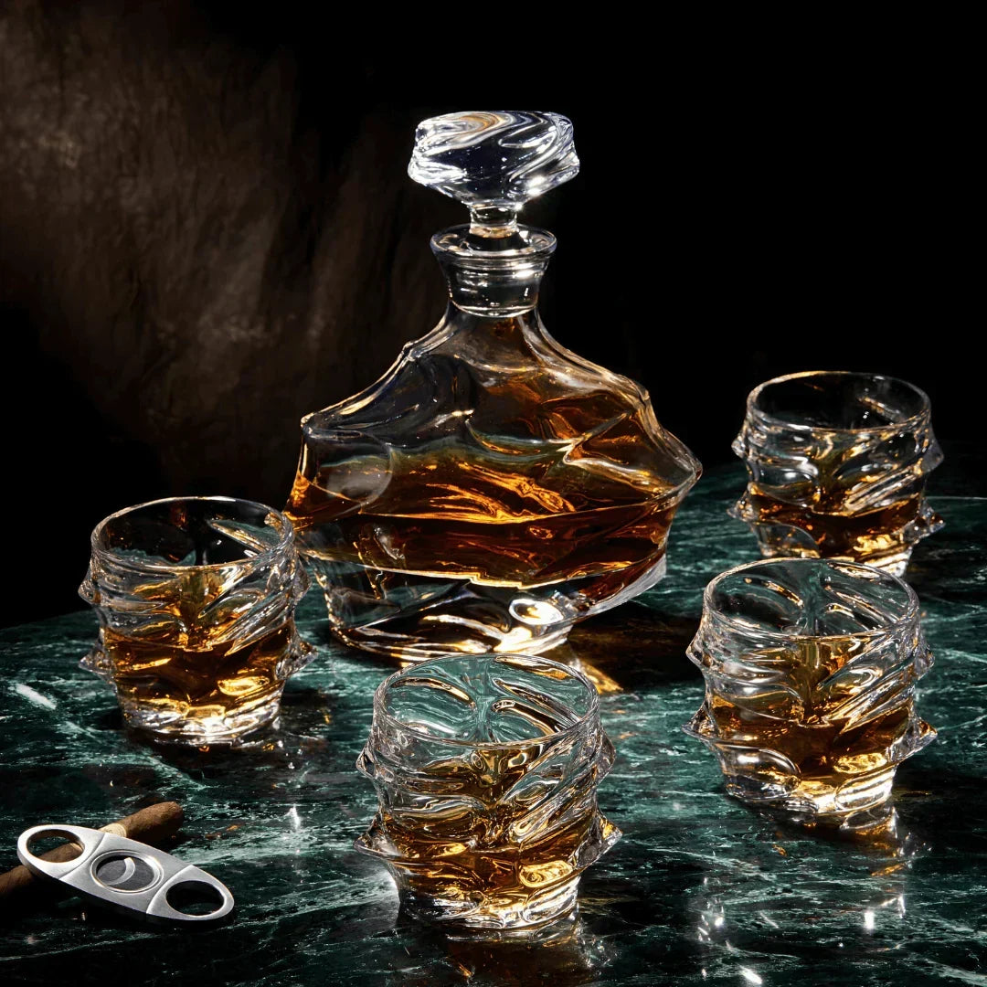 Storm japońska kryształowa karafka do whisky - TsukiGlass